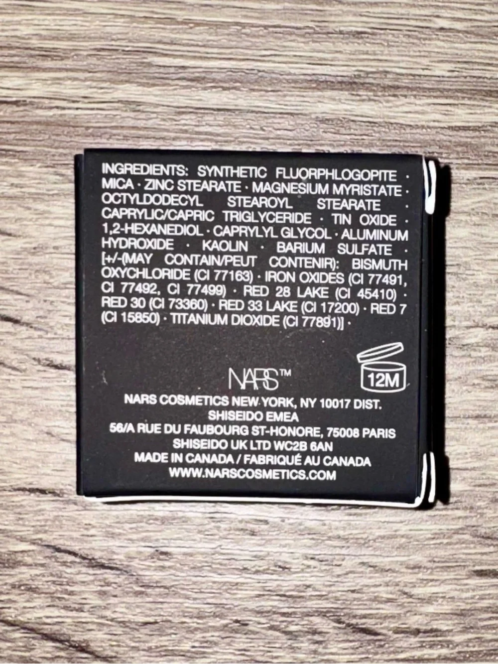 NARS Orgasm Blush 0.09 oz 2.5g Mini Travel Size New In Box